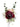 Color Block Artificial Silk Roses Flower Brooch - Champagne