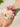 Artificial Silk Roses Flower Brooch - Light Pink
