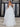 Cut Waist Deep V-Neck Strapless Outdoor Lace Embroidery Wedding Dress - Ivory