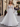 Off Shoulder Puff Sleeve Ball Gown Outdoor Wedding Dress - Ivory