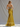 Luxury Crystal Dubai Sheer Bodice Mermaid Evening Dress - Mustard Yellow