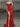 Beaded Strapless Illusion Bodice Mermaid Prom Dress Long - Red