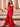 Hot Fix Boned Waist Drop Satin Mermaid Prom Dress Long