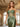 Hot Fix Sheer Bodice Boned Strapless Mermaid Prom Dress Long - Sage Green
