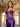 Hot Fix Sheer Bodice Boned Strapless Mermaid Prom Dress Long - Purple
