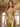 Hot Fix Sheer Bodice Boned Strapless Mermaid Prom Dress Long - Gold