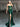 Hot Fix Sheer Bodice Boned Strapless Mermaid Prom Dress Long - Emerald Green