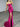 Hot Fix Sheer Bodice Boned Strapless Mermaid Prom Dress Long - Hot Pink