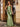 Boned Bodice Satin Mermaid Prom Dress Long - Sage Green