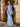 Boned Bodice Satin Mermaid Prom Dress Long - Sky Blue