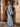Boned Bodice Satin Mermaid Prom Dress Long - Dusty Blue