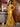 Corset Bodice Boned Mermaid Prom Dress With Slit - Mustard Yellow