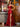 Corset Bodice Boned Mermaid Prom Dress With Slit - Red