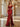Corset Bodice Boned Mermaid Prom Dress With Slit - Red