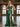 Corset Bodice Boned Mermaid Prom Dress With Slit - Emerald Green