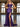 Corset Bodice Boned Mermaid Prom Dress With Slit - Purple