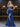 Luxury Lace Embroidery Crystal Mermaid Prom Dress With Waist Drop - Royal Blue