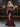 Luxury Lace Embroidery Crystal Mermaid Prom Dress With Waist Drop - Burgundy