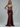 Luxury Lace Embroidery Crystal Mermaid Prom Dress With Waist Drop - Burgundy