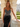 Hand Beading Crystal Illusion Boned Long Mermaid Prom Dress in Black
