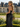 Hand Beading Crystal Illusion Boned Long Mermaid Prom Dress in Black