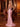 V-Neck Sparkly Crystal Luxury Illusion Bodice Long Mermaid Prom Dress WIth Split in Pink