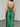 Luxury Crystal Illusion Mermaid Long Prom Dress - Emerald Green