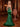 V-Neck Sparkly Crystal Luxury Illusion Bodice Long Mermaid Prom Dress WIth Split in Emerald Green