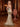 V-Neck Sparkly Crystal Luxury Illusion Bodice Long Mermaid Prom Dress WIth Split in Champagne