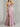 Beading Illusion Ruched Bodice Mermaid Prom Dress With Detachable Sleeves - Blush Pink