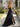 Beading Illusion Ruched Bodice Mermaid Prom Dress With Detachable Sleeves in Black