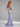 Off Shoulder Beading Illusion Mermaid Long Prom Dress - Lavender