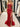 Off Shoulder Beading Illusion Mermaid Long Prom Dress - Red