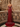 Off Shoulder Beading Illusion Mermaid Long Prom Dress - Red