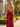Sparkly Lace Embroidery Twist Mermaid Long Prom Dress in Red