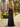 Sparkly Lace Embroidery Twist Mermaid Long Prom Dress in Black