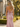 Sparkly Lace Embroidery Twist Mermaid Long Prom Dress in Pink