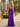 Sparkly Lace Embroidery Twist Mermaid Long Prom Dress in Purple