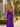 Sparkly Lace Embroidery Twist Mermaid Long Prom Dress in Purple