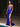 Pleated Luxury Crystal Mermaid Prom Dress - Royal Blue