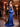 Pleated Luxury Crystal Mermaid Prom Dress - Royal Blue