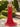 Sweetheart Illusion Bodice Mermaid Prom Dress in Red