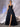 Sheer Bodice Lace Embroidery Ruffle Ball Gown Prom Dress - Navy Blue