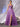 Sheer Bodice Lace Embroidery Ruffle Ball Gown Prom Dress - Lilac