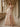 Sheer Bodice Lace Embroidery Ruffle Ball Gown Prom Dress - Champagne