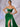Sheer Bead Bodice Satin Strapless Mermaid Evening Dress With Split - Emerald Green