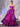 Bow Front Sheer Bodice Crystal Strapless Ruffle Tiered Prom Dress - Grape