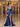 Hand Beading Off Shoulder Sheer Bodice Mermaid Evening Dress - Royal Blue
