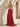 Hand Beading Off Shoulder Sheer Bodice Mermaid Evening Dress in Red