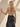 Hand Beading Off Shoulder Sheer Bodice Mermaid Evening Dress in Black